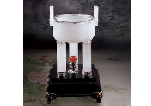 鼎【碳酸鹽質玉】