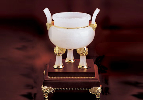 金玉寶鼎【碳酸鹽質玉】