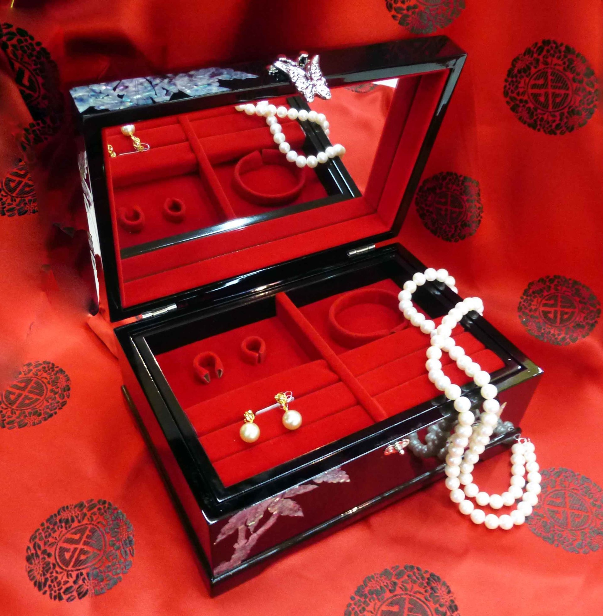 首飾盒【漆器】